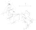 Chute Hydraulic Assembly Diagram and Parts List for CH9540H 72854 Bear Cat Chipper Shredder